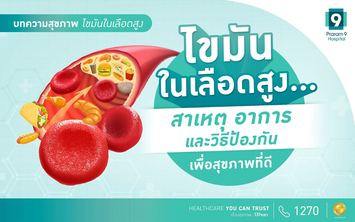 ไขมันในเลือดสูง